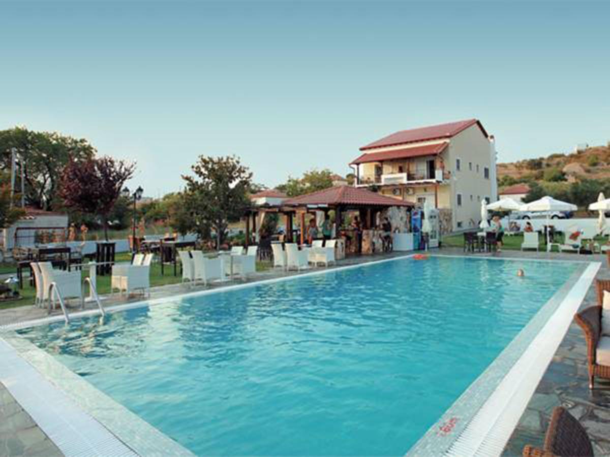 Agnanti Hotel Avdira Exterior foto